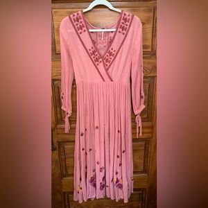 Free people midi dress xs